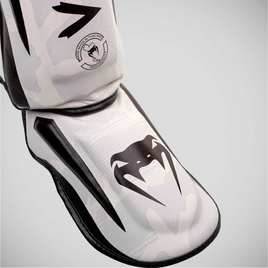 White/Camo Venum Elite Shin Guards    at Bytomic Trade and Wholesale