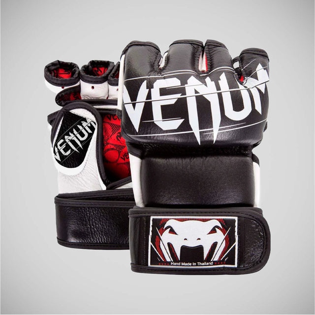 Black/White Venum Undisputed 2.0 MMA Gloves Small   at Bytomic Trade and Wholesale