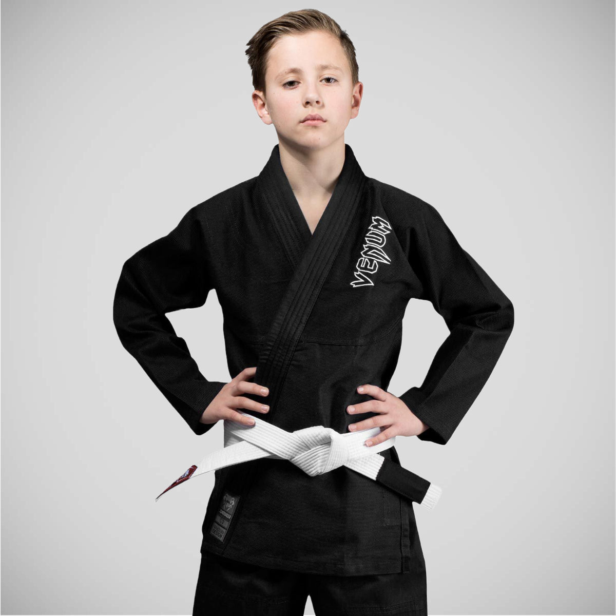 Black Venum Contender Kids BJJ Gi    at Bytomic Trade and Wholesale