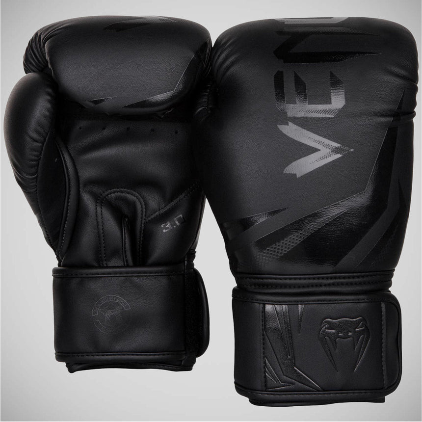 Venum Challenger 3.0 Boxing Gloves Black/Black    at Bytomic Trade and Wholesale