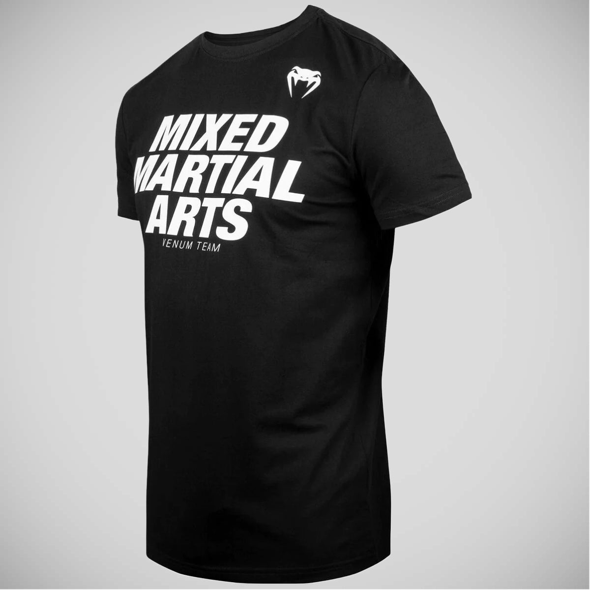 Black/White Venum Classic MMA T-Shirt    at Bytomic Trade and Wholesale