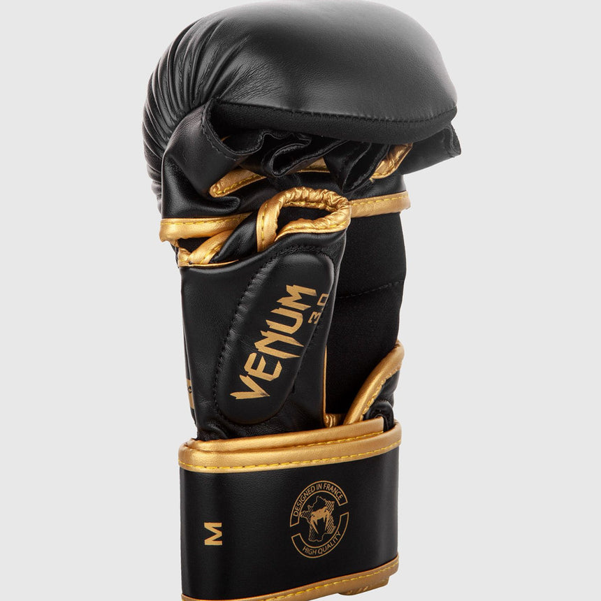 Black/Gold Challenger 3.0 MMA Sparring Gloves    at Bytomic Trade and Wholesale