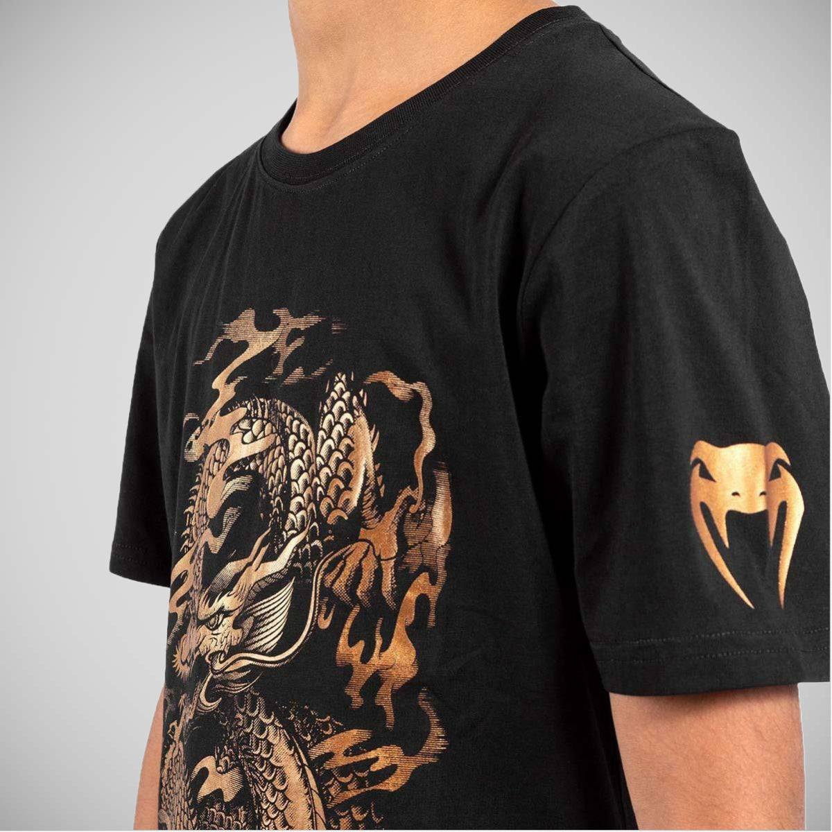 Black Venum Dragon's Flight Kids T-Shirt    at Bytomic Trade and Wholesale