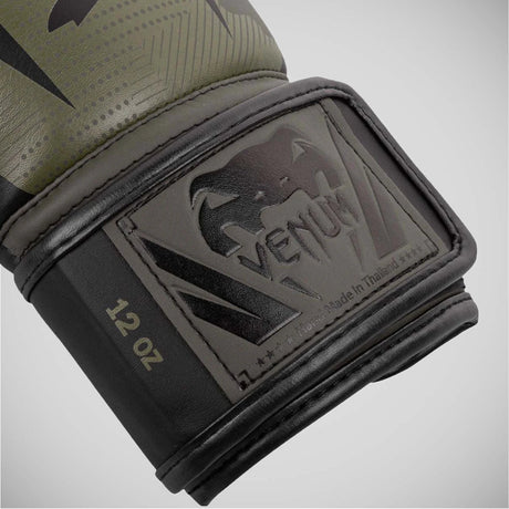 Khaki/Camo Venum Elite Boxing Gloves    at Bytomic Trade and Wholesale