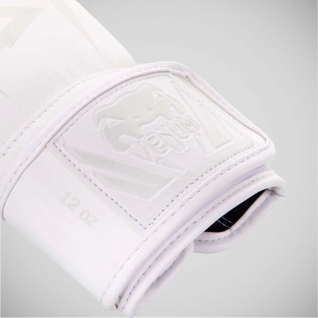 White/White Venum Elite Boxing Gloves    at Bytomic Trade and Wholesale