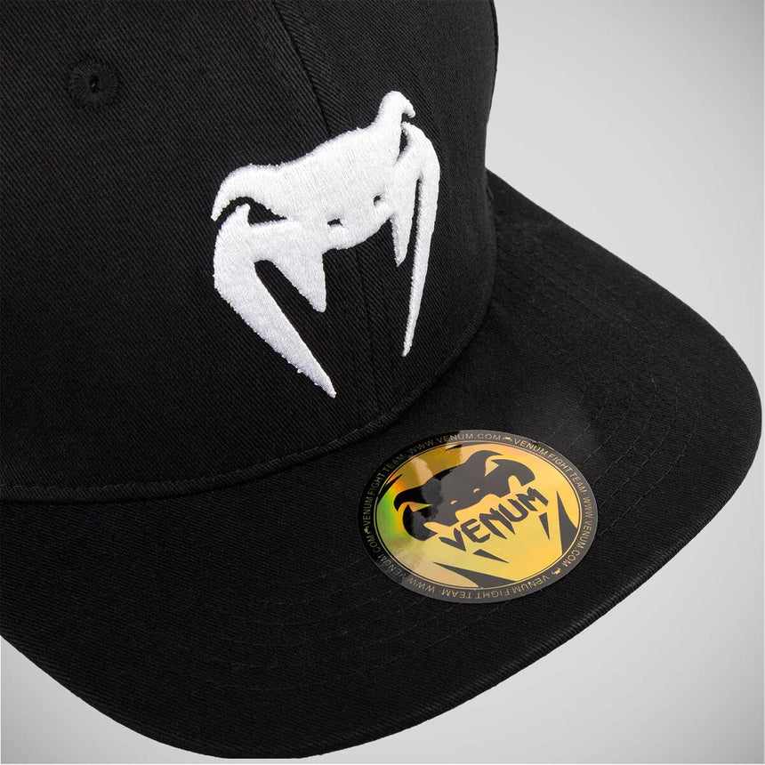 Black/White Venum Classic Snapback Cap    at Bytomic Trade and Wholesale