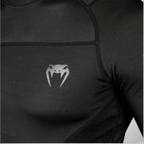 Black Venum G-Fit Short Sleeved Rash Guard    at Bytomic Trade and Wholesale