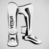 White/Black Venum Elite Shin Guards    at Bytomic Trade and Wholesale