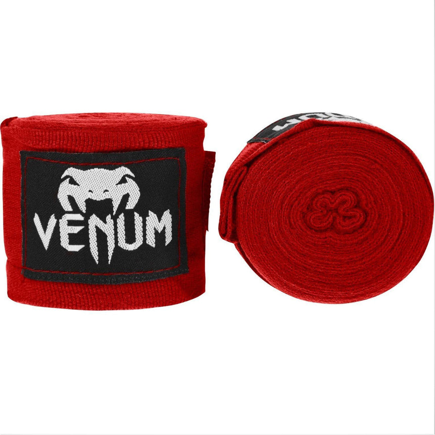 Red Venum 2.5m Boxing Hand Wraps    at Bytomic Trade and Wholesale