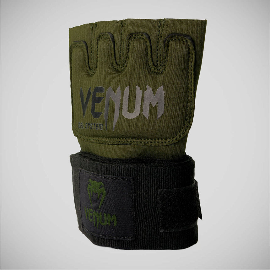 Khaki/Black Venum Kontact Gel Wrap Gloves