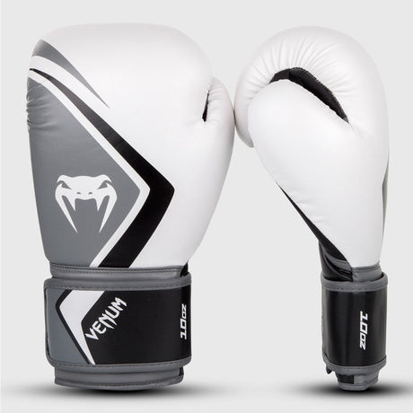 White/Grey Venum Contender 2.0 Boxing Gloves    at Bytomic Trade and Wholesale