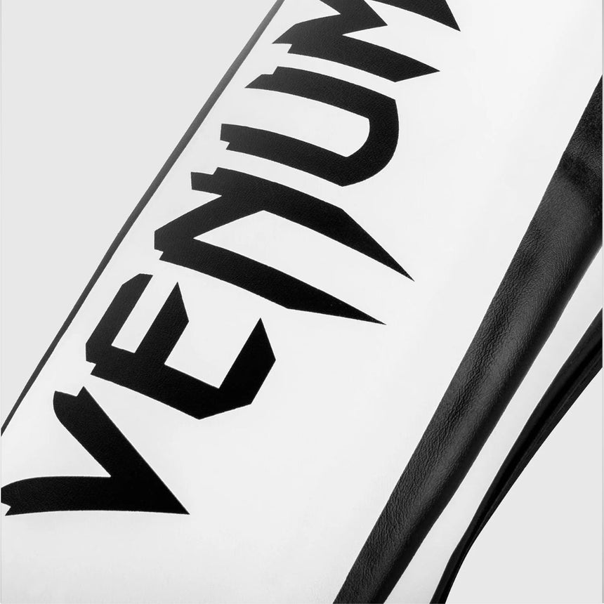 White/Black Venum Elite Shin Guards    at Bytomic Trade and Wholesale