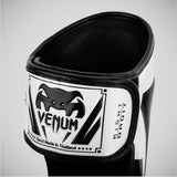 White/Black Venum Elite Shin Guards    at Bytomic Trade and Wholesale