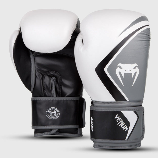 White/Grey Venum Contender 2.0 Boxing Gloves    at Bytomic Trade and Wholesale