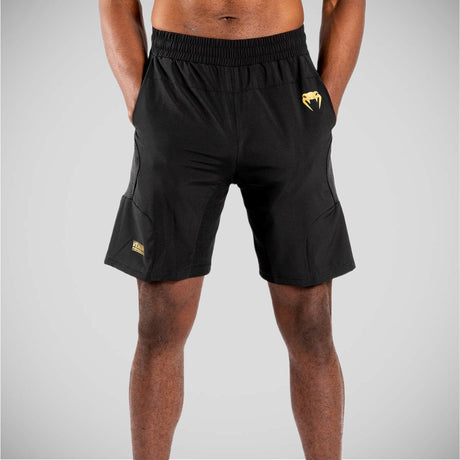 Black/Gold Venum G-Fit Training Shorts    at Bytomic Trade and Wholesale