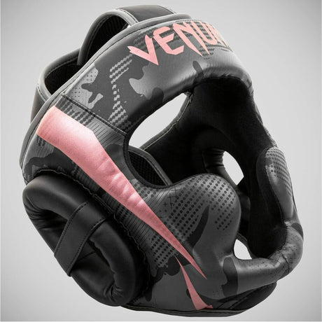 Black/Pink Venum Elite Head Guard    at Bytomic Trade and Wholesale