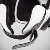 Black/White Venum Challenger v2 Hook & Loop Head Guard    at Bytomic Trade and Wholesale