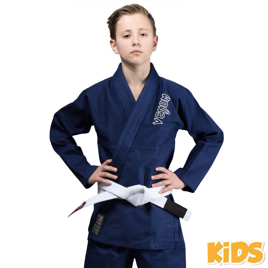 Navy Venum Contender Kids BJJ Gi    at Bytomic Trade and Wholesale