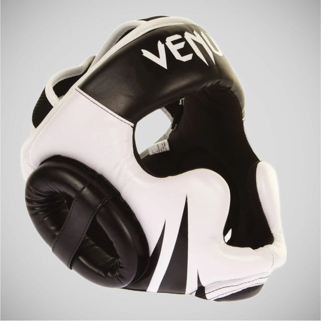 Black/White Venum Challenger 2.0 Head Guard    at Bytomic Trade and Wholesale