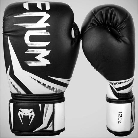 Venum Challenger 3.0 Boxing Gloves Black/White    at Bytomic Trade and Wholesale