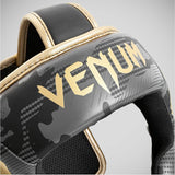 Dark Camo/Gold Venum Elite Head Guard    at Bytomic Trade and Wholesale