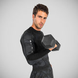 Black Venum Electron 3.0 Long Sleeve Rash Guard    at Bytomic Trade and Wholesale