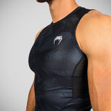 Black Venum Electron 3.0 Sleeveless Rash Guard    at Bytomic Trade and Wholesale