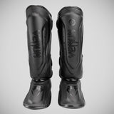 Black/Black Venum Elite Evo Shin Guards    at Bytomic Trade and Wholesale