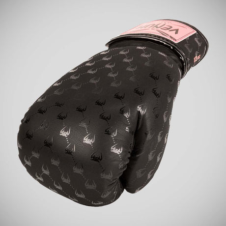 Black/Pink Venum Impact Monogram Boxing Gloves    at Bytomic Trade and Wholesale