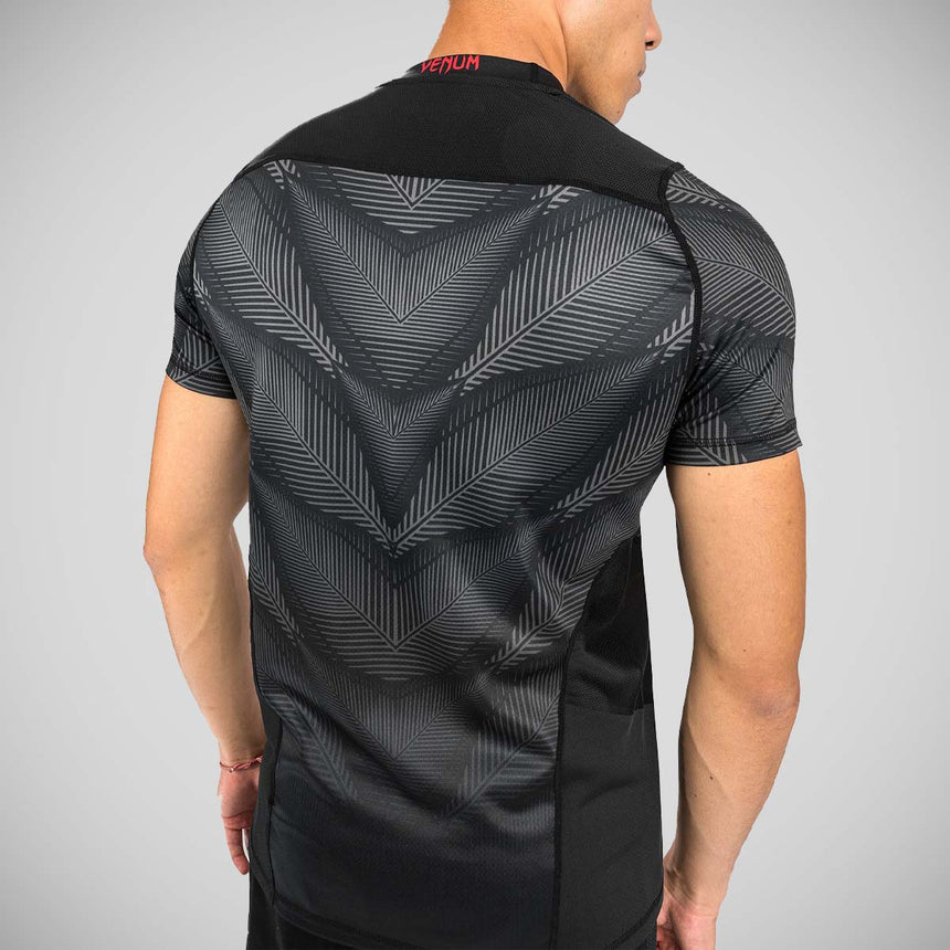 Black/Red Venum Phantom Dry Tech T-Shirt    at Bytomic Trade and Wholesale