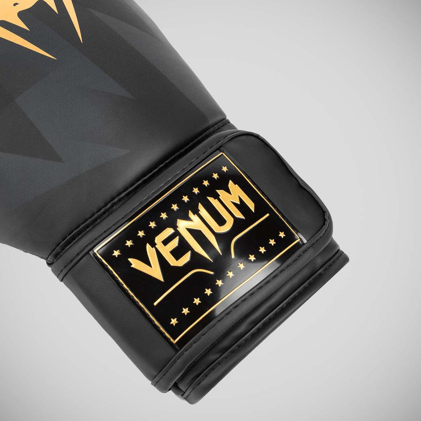 Black/Gold Venum Razor Boxing Gloves    at Bytomic Trade and Wholesale