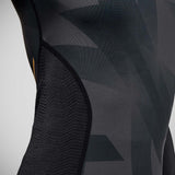 Black/Gold Venum Razor Women's Long Sleeve Rash Guard    at Bytomic Trade and Wholesale