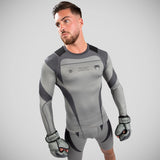 Green Venum Stone Long Sleeve Rash Guard    at Bytomic Trade and Wholesale