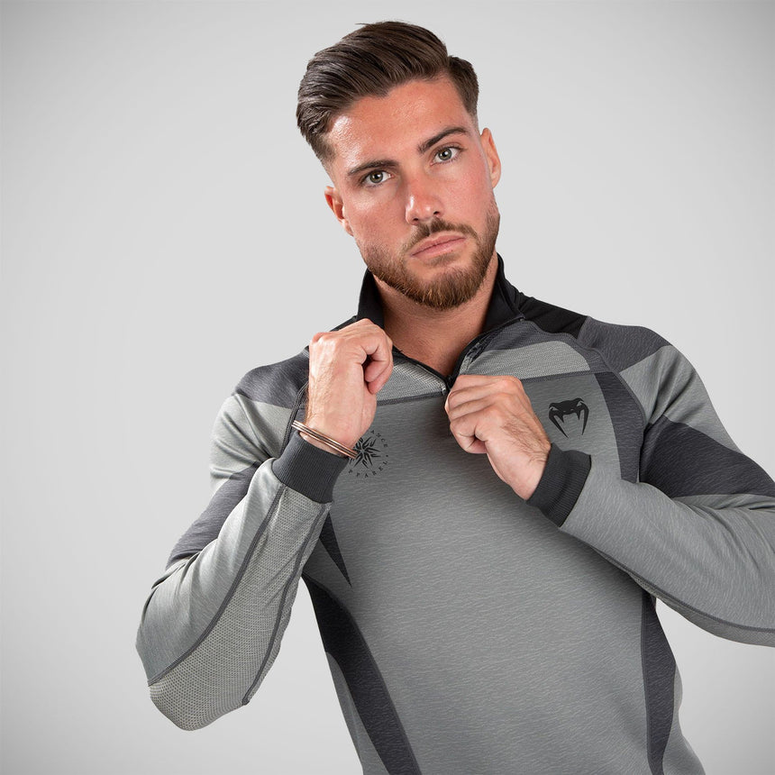 Green Venum Stone Long Sleeve Dry Tech T-Shirt    at Bytomic Trade and Wholesale
