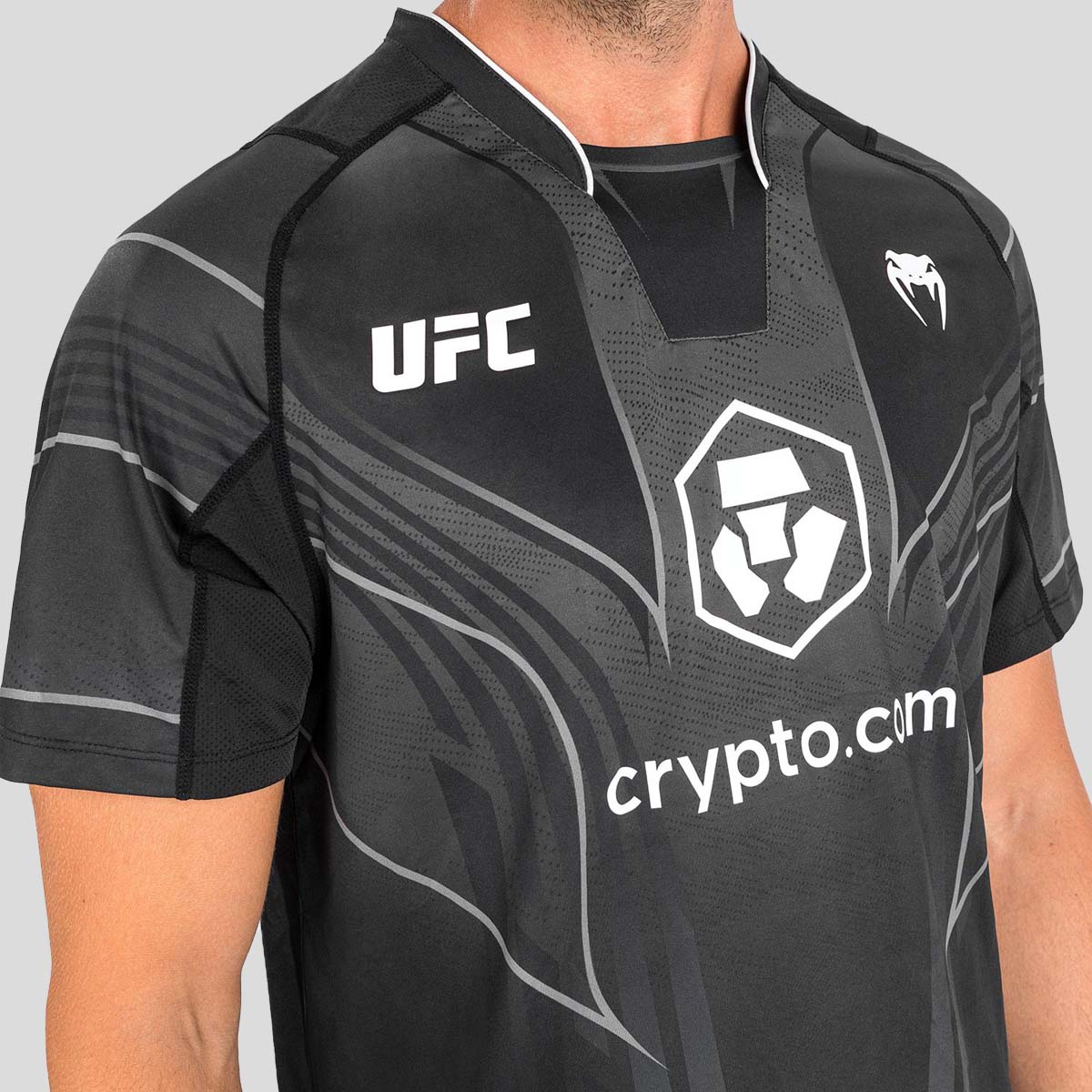 Black Venum UFC Authentic Fight Night 2.0 Walkout Jersey    at Bytomic Trade and Wholesale