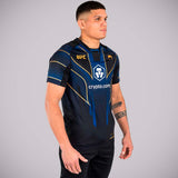 Blue/Black/Gold Venum UFC Authentic Fight Night 2.0 Walkout Jersey    at Bytomic Trade and Wholesale