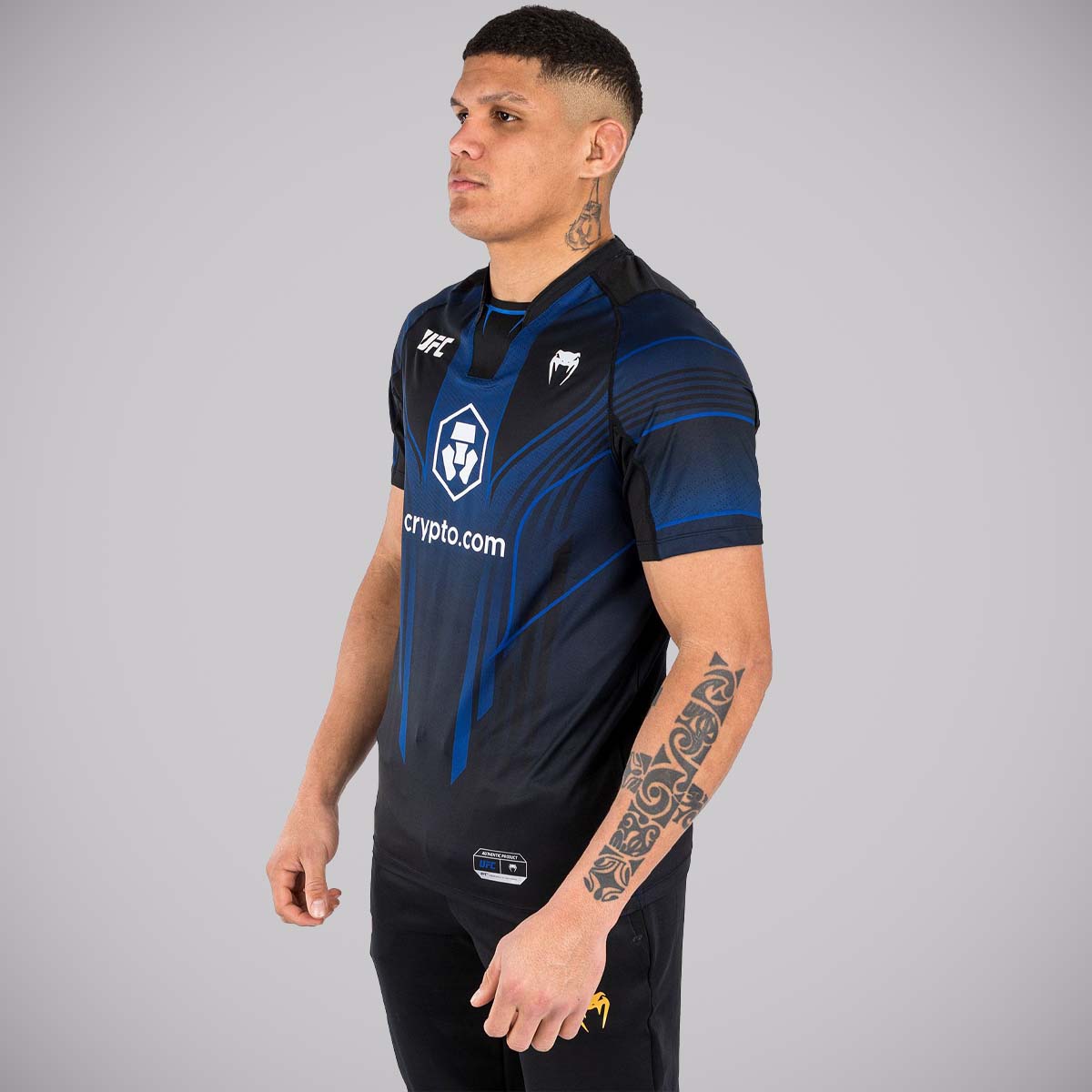 Blue/Black Venum UFC Authentic Fight Night 2.0 Walkout Jersey    at Bytomic Trade and Wholesale