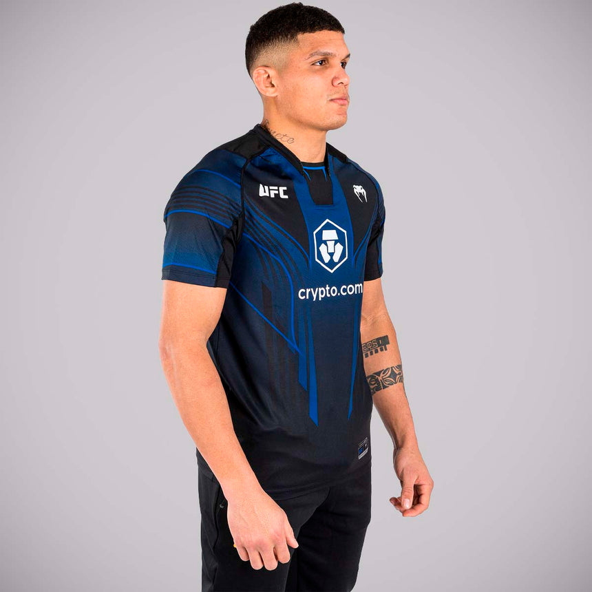 Blue/Black Venum UFC Authentic Fight Night 2.0 Walkout Jersey    at Bytomic Trade and Wholesale