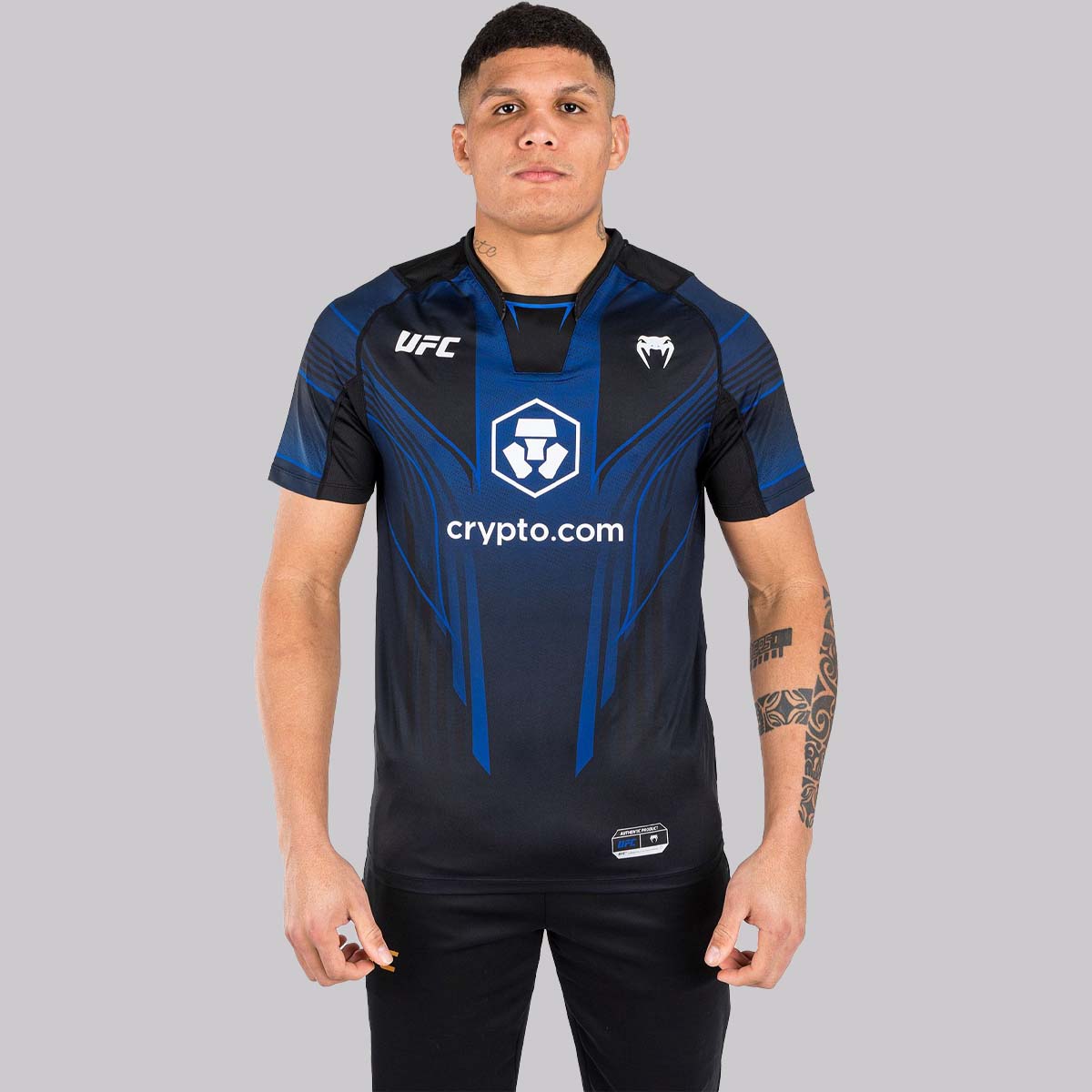 Blue/Black Venum UFC Authentic Fight Night 2.0 Walkout Jersey    at Bytomic Trade and Wholesale