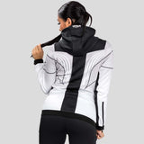 White Venum UFC Authentic Fight Night 2.0 Women's Walkout Hoodie    at Bytomic Trade and Wholesale