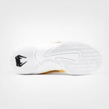 White/Black/Gold Venum Elite Boxing Shoes    at Bytomic Trade and Wholesale