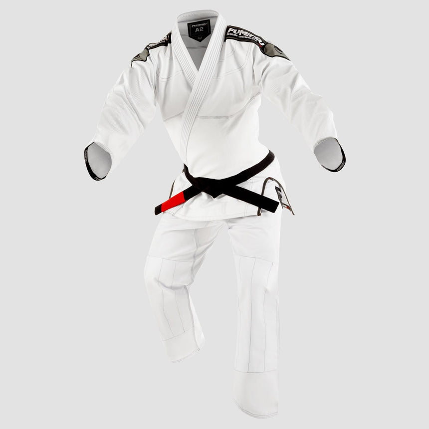 White Fumetsu Shield MK2 Mens BJJ Gi    at Bytomic Trade and Wholesale