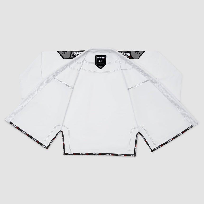 White Fumetsu Shield MK2 Kids BJJ Gi    at Bytomic Trade and Wholesale