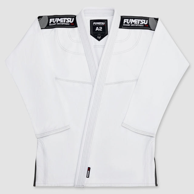 White Fumetsu Shield MK2 Kids BJJ Gi    at Bytomic Trade and Wholesale