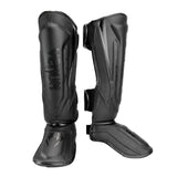 Black/Black Venum Elite Evo Shin Guards    at Bytomic Trade and Wholesale