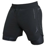 Black Fumetsu Ghost MK2 Dual Layer Fight Shorts    at Bytomic Trade and Wholesale