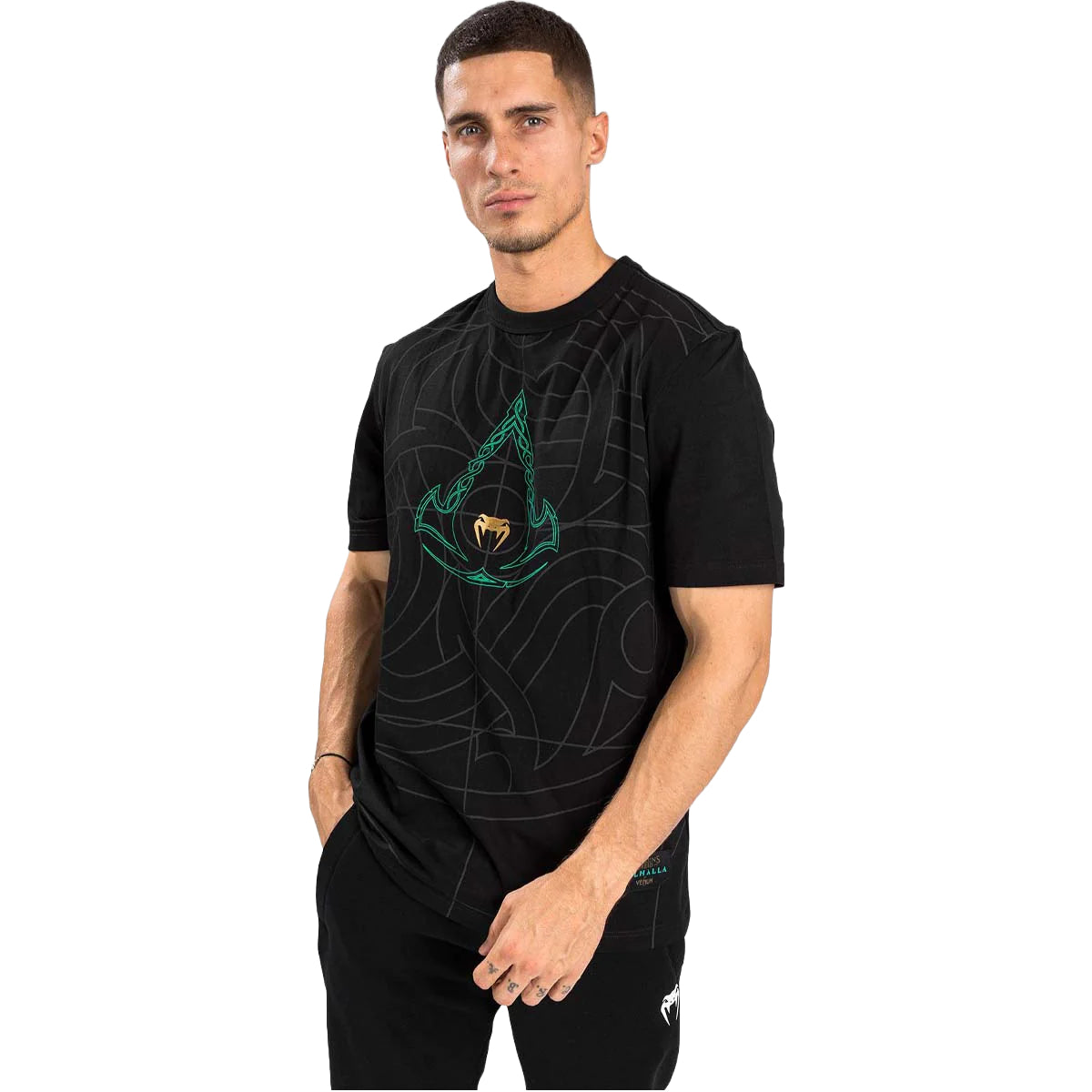 Black Venum Assassin's Creed Reloaded T-Shirt    at Bytomic Trade and Wholesale