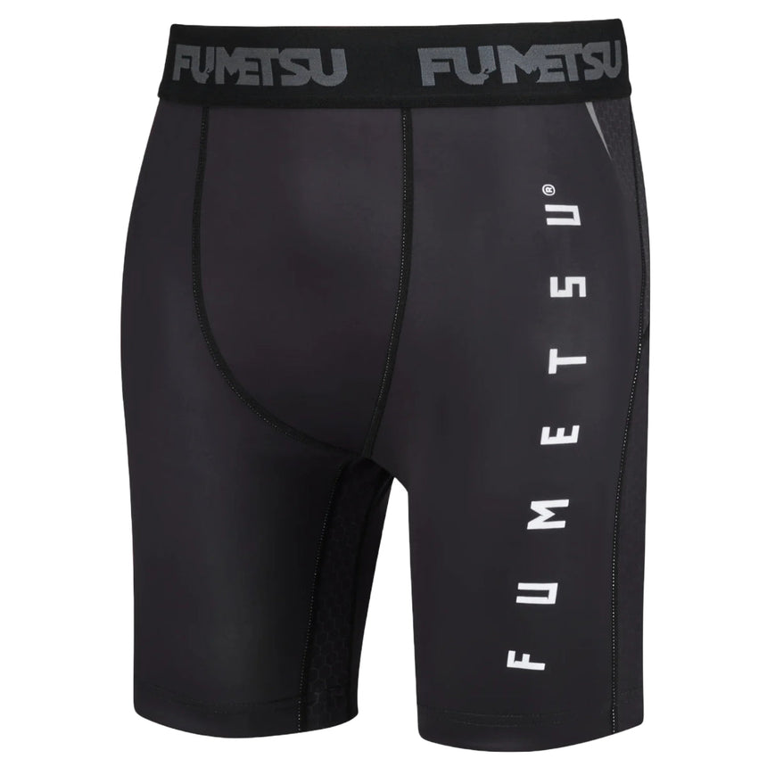 Black Fumetsu Ghost MK2 Vale Tudo Shorts    at Bytomic Trade and Wholesale