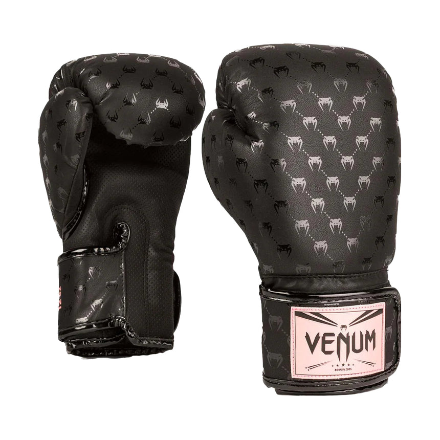 Black/Pink Venum Impact Monogram Boxing Gloves    at Bytomic Trade and Wholesale