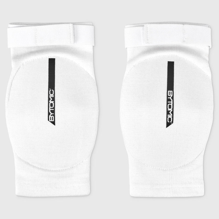 White/Black Bytomic Red Label Elasticated Elbow Guard    at Bytomic Trade and Wholesale